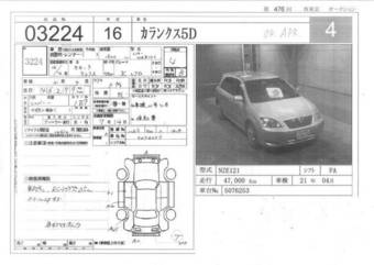 2004 Toyota Corolla Runx Photos