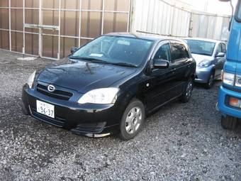 2004 Toyota Corolla Runx Pictures