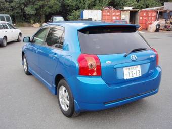 2004 Toyota Corolla Runx Images