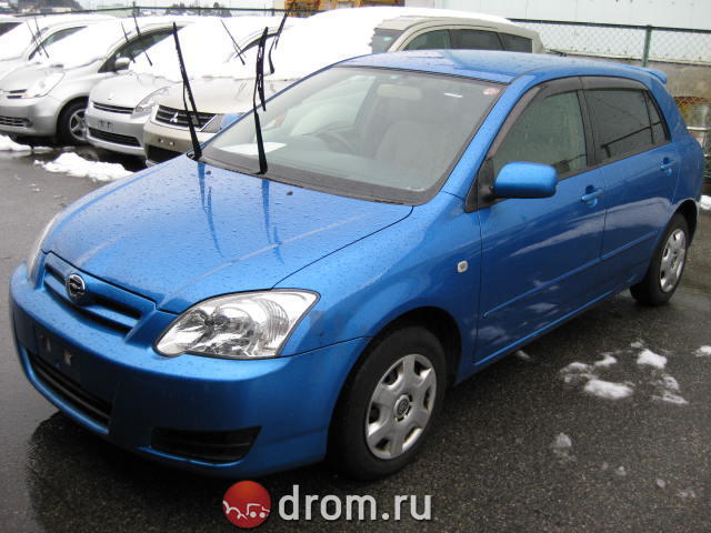 Toyota corolla runx 2005