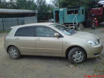 2005 Toyota Corolla Runx Photos