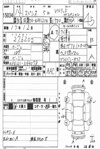 Toyota Corolla Spacio