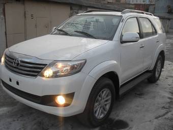 2012 Toyota Fortuner Wallpapers