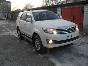 2012 Toyota Fortuner For Sale