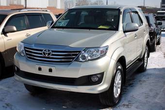 2012 Toyota Fortuner Photos