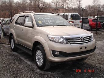 2012 Toyota Fortuner Pictures