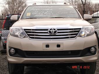 2012 Toyota Fortuner For Sale