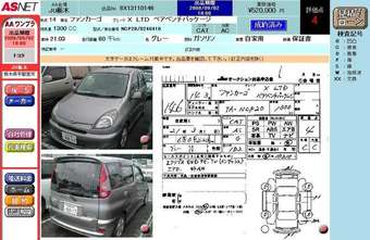 2002 Toyota Funcargo Photos