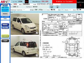 2005 Toyota Funcargo Pictures