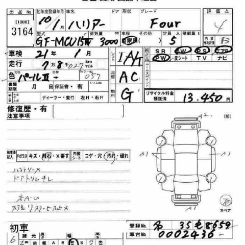 1998 Toyota Harrier