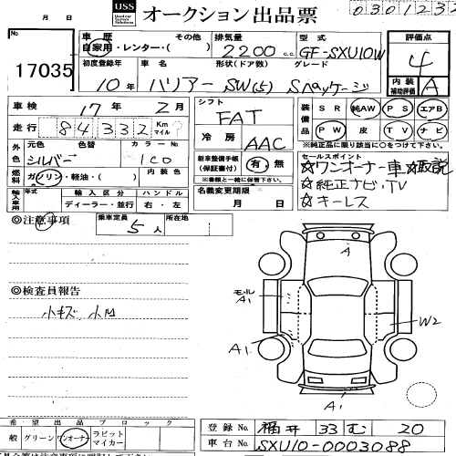 1998 Toyota Harrier Photos