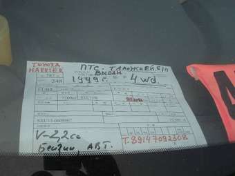 Toyota Harrier