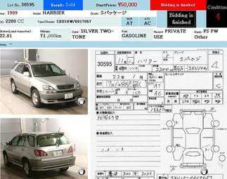 1999 Toyota Harrier
