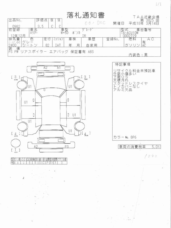 2000 Toyota Harrier Images