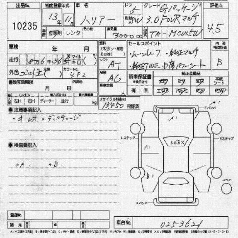 2001 Toyota Harrier