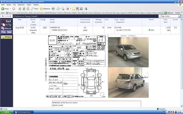 2001 Toyota Harrier