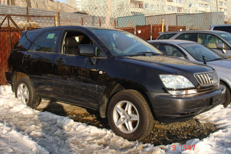 2001 Toyota Harrier Pictures