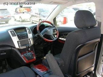 2003 Toyota Harrier Photos