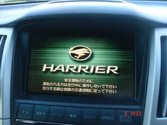 2003 Toyota Harrier Pictures