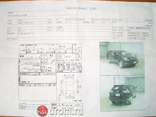2004 Toyota Harrier