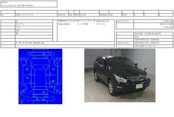 2004 Toyota Harrier For Sale