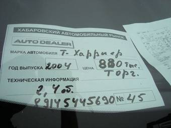 2004 Toyota Harrier Photos