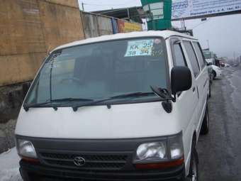 2002 Toyota Hiace