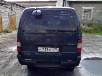 2002 Toyota Hiace Photos