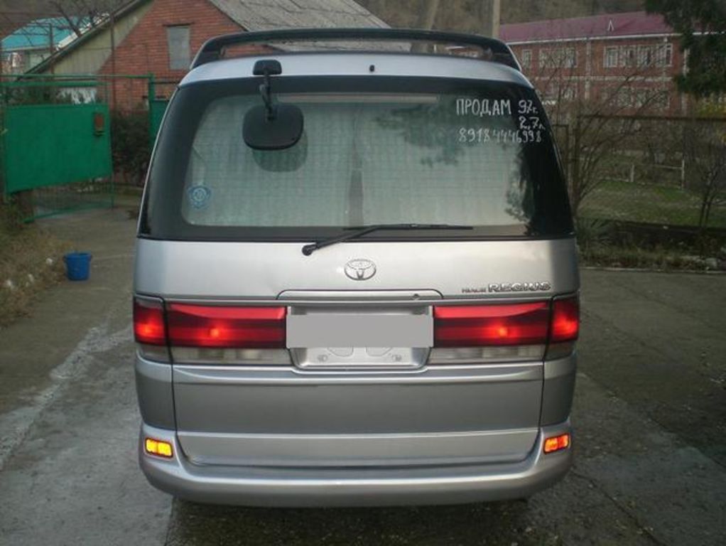 1998 Toyota Hiace Regius