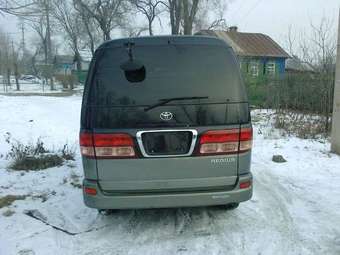 2001 Toyota Hiace Regius For Sale