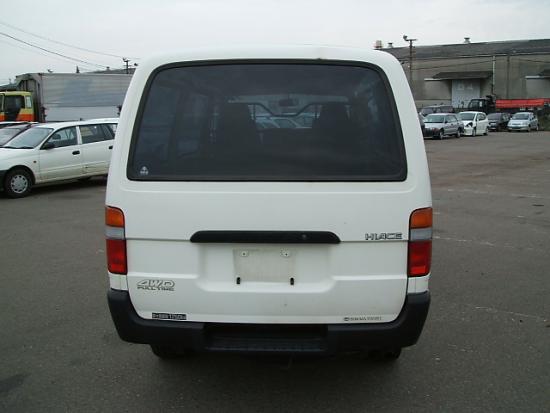 2001 Toyota Hiace Van Pictures