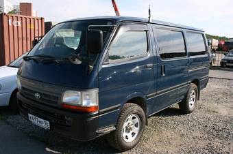 2003 Toyota Hiace Van Images