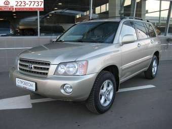 2002 Toyota Highlander Pictures