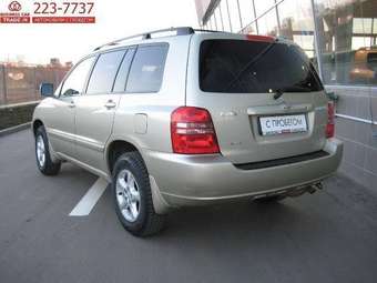 2002 Toyota Highlander Photos