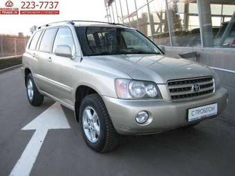 2002 Toyota Highlander Pictures