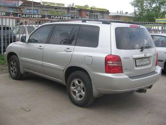 2002 Toyota Highlander Pictures