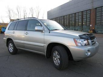 2002 Toyota Highlander Pictures