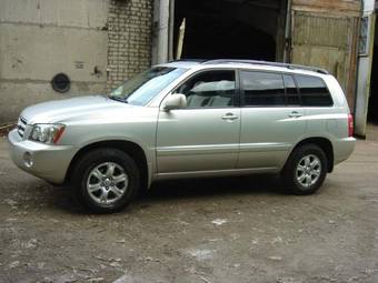 2002 Toyota Highlander Pictures