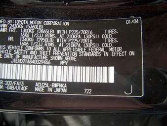 2004 Toyota Highlander Pics