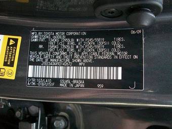 2009 Toyota Highlander For Sale