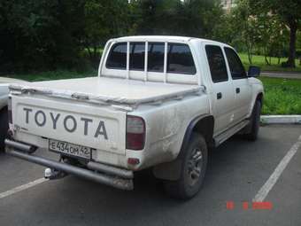 2001 Toyota Hilux Pick Up For Sale