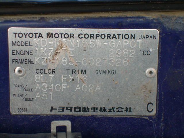 1996 Toyota Hilux Surf