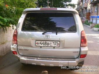 2003 Toyota Hilux Surf Photos
