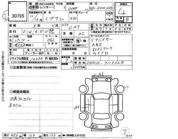 1999 Toyota Ipsum