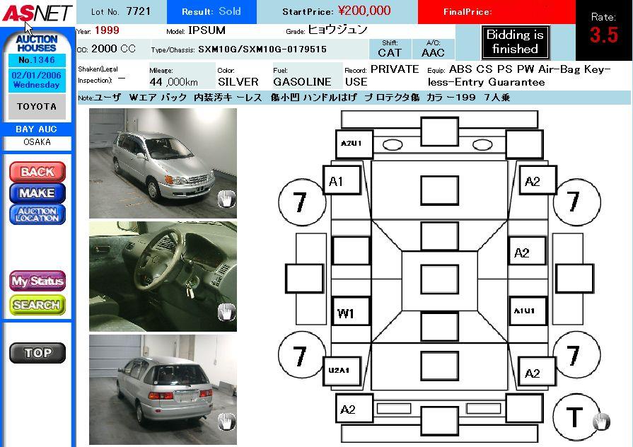 1999 Toyota Ipsum Pictures