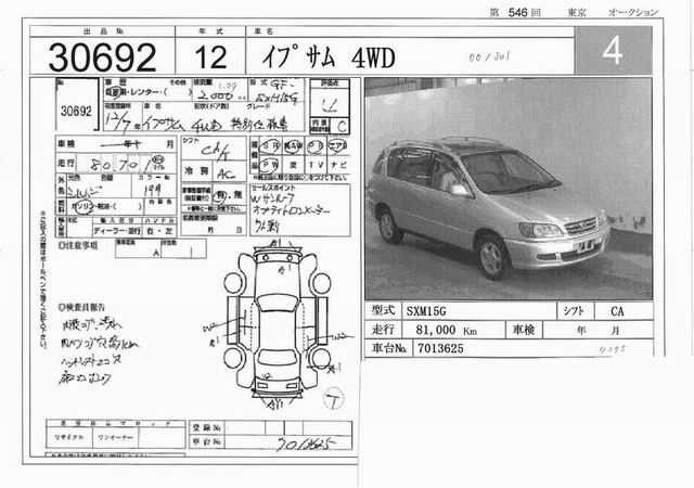 2000 Toyota Ipsum Wallpapers