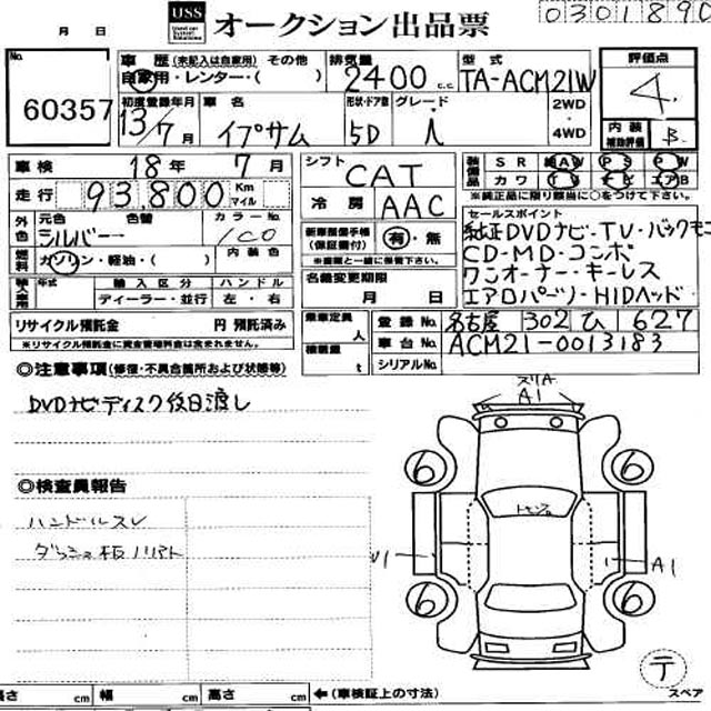 2001 Toyota Ipsum Wallpapers