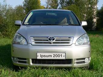 2001 Toyota Ipsum Pics