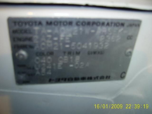 2002 Toyota Ipsum