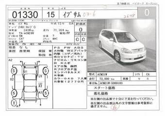 2003 Toyota Ipsum Pictures